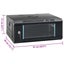 4U Wall Mounted Network Cabinet 19 Ip20 53X40X21 Cm Tbxpl Carousel 2