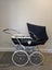 SILVER CROSS Pram Navy with Rose detail Carousel 3