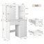 Maxkon Dressing Table Lighting Vanity Mirror Dresser Bedroom Furniture Makeup Carousel 8