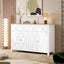 Sideboard Buffet Cabinet Cupboard Side Console Table Storage 2 Drawers 4 Doors Carousel 4