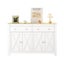 Sideboard Buffet Cabinet Cupboard Side Console Table Storage 2 Drawers 4 Doors Carousel 8
