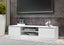 TV Stand Wooden Cabinet 2 Doors Storage White Carousel 1