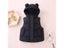 1-7Y Toddler Kids Hooded Waistcoats Solid Children Cotton Padded Warm Vests Carousel 1