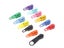Suoja 10Pcs/pack 3# Nylon Zipper Pull Slider Head For DIY Repair Pillow Quilt Carousel 2
