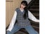 Vest Women Plaid Vintage Harajuku Stylish Street-wear V-neck Sleeveless Carousel 4