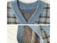 Vest Women Plaid Vintage Harajuku Stylish Street-wear V-neck Sleeveless Carousel 8