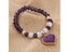ZOSHI Crystal Beads Love Heart Bracelet For Women Handmade Beaded Elastic Carousel 1