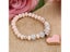 ZOSHI Crystal Beads Love Heart Bracelet For Women Handmade Beaded Elastic Carousel 4