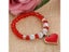 ZOSHI Crystal Beads Love Heart Bracelet For Women Handmade Beaded Elastic Carousel 6