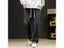 Winter Men Outdoor Wide Leg Velvet Lining Sweatpants Neutral Solid Color Baggy Carousel 7