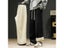 Winter Men Outdoor Wide Leg Velvet Lining Sweatpants Neutral Solid Color Baggy Carousel 1