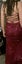 Red Sequinned Ball Dress Size 8 Carousel 1