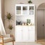 Kitchen Cabinet Buffet Table Sideboard Storage Carousel 4