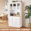 Kitchen Cabinet Buffet Table Sideboard Storage Carousel 8