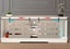 Wood TV Stand Unit Console Table Farmhouse Storage Cabinet Door 180cm Carousel 2