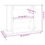 Aquarium Stand Sonoma Oak 80X35X60 Cm Engineered Wood Nttpin Carousel 3