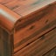 Chest Of Drawers Solid Acacia Wood 90X37X75 Cm Xapokp Carousel 6