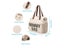 Mummy Nappy Diaper Bag Baby Travel Nursing Backpack Carousel 4