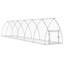 Rabbit Hutch Silver 600X105X120 Cm Galvanised Steel Txnopxk Carousel 2
