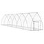 Rabbit Hutch Silver 600X105X120 Cm Galvanised Steel Txnopxk Carousel 4