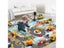 Road Mat Children Engineering Parking Lot Map Boy Girls Educational Toy Cartoon Carousel 3