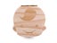 Baby Teeth Box Spanish English Wooden Lanugo Box Kid Teeth Storage Organizer Carousel 6