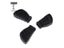 3pcs Replacement Rubber Feet For Single Braced Drum Hardware Cymbal Stands Carousel 3