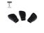3pcs Replacement Rubber Feet For Single Braced Drum Hardware Cymbal Stands Carousel 4