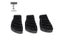 3pcs Replacement Rubber Feet For Single Braced Drum Hardware Cymbal Stands Carousel 6