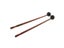 1 Pair Polished Surface Wooden Tongue Drum Sticks Mallets Beaters Percussion Carousel 4