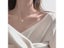 925 Silver Plated Zircon Necklace Pendant Chain Design Fine Jewelry NK035 Carousel 3
