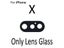 Back Rear Camera Glass Lens Ring Cover For IPhone X 7 8 Plus With Frame Holder Carousel 5