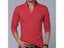 T-Shirt Men Spring Cotton T Shirt Men Solid Color Tshirt Mandarin Collar Long Carousel 7