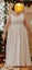 Ivory satin dress Carousel 3