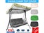 3 Seat Swing Cover Waterproof UV Resistant Outdoor Courtyard Shade Carousel 4