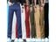 Men's New Mid-waist Stretch Slim Boot Cut Multicolor Jeans Trousers Carousel 5