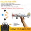 RC Plane for Beginners 4CH WWII Warbird P-47 Thunderbolt with Aileron Carousel 9