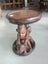 1298 CARVED TIMBER SMALL SIDE TABLE Carousel 3