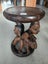 1298 CARVED TIMBER SMALL SIDE TABLE Carousel 5