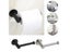 Toilet Paper Holder Self Adhesive Kitchen Washroom Adhesive Toilet Roll Holder Carousel 7