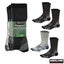 Men's Merino Wool Blend Full Cushion Socks, 4-pair TC1320 |TOUCHANDCATCH NZ Carousel 1