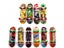 2PCS Finger Board Tech Truck Mini Skateboards Alloy Stent Party Favors R9JD Carousel 5
