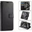 Galaxy S25 (2025) Flip Wallet Case - Black 3 Card Slots - Cash Compartment - Carousel 7