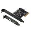 Simplecom Ec312v2 Pcie X4 Usb 3.2 Gen Ii Expansion Card With And Carousel 1