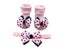 Baby Infant Socks 1PC Hair Belt Toddler Girls Point Anti-slip Socks Cute Soft Carousel 4