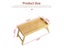 Laptop Table Stand Adjustable Riser For Bed Wood Tray Carousel 7