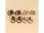 10pcs Metal Ball Post With O Ring Studs Rivets Nail Screwback Round Head Spots Carousel 3