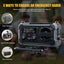 Hand Crank Emergency Radio,Solar Prower Weather Radio with AM FM NOAA Carousel 2