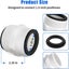 Pool Hose Connector Replacement for Intex and Coleman Carousel 5