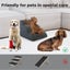 Pawz 3 Steps Pet Stairs Dog Ramp High Density Foam Non-Slip Ladder for Bed Sofa Carousel 3